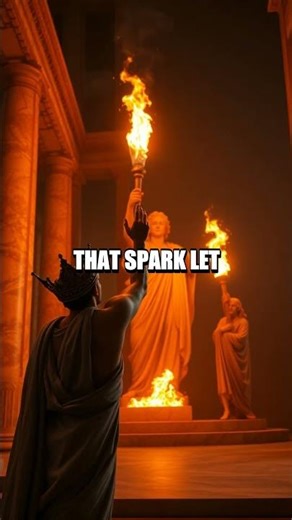 Prometheus Gift and the Chains of Fire