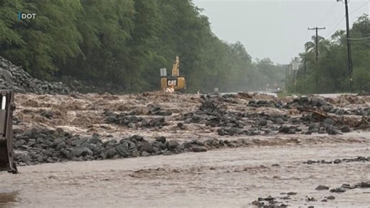 Evacuation warnings have been issued for parts of Molokai