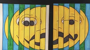 51K views · 713 reactions | Emoji Agamographs! Students are going to love these. This project also supports narrative, descriptive, expository and persuasive writing. | Art with Jenny K. | Facebook