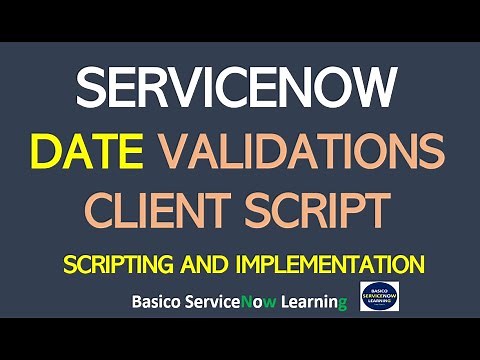 ServiceNow Date Difference in Days Client Script | ServiceNow Date Comparison Implementation