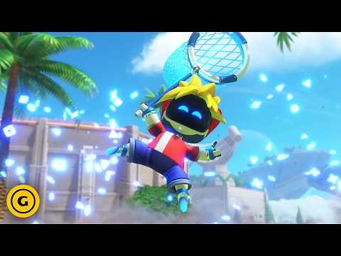 Astro Bot Ape Escape Level Gameplay