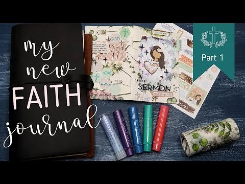 My NEW Faith Journal! 🙏 War Binder + Prayer Journal + Faith Traveler's Notebook // Part 1
