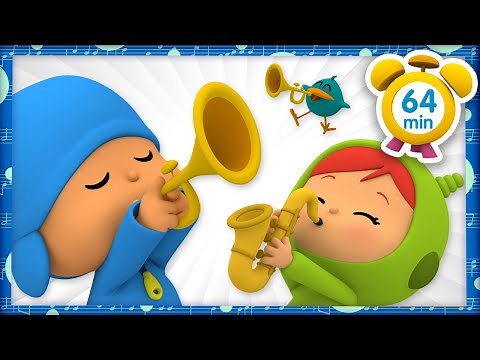 🎷 POCOYO FRANÇAIS - Instruments de musique [64 min] | DESSIN ANIMÉ pour enfants