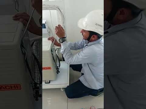 Hitachi inverter AC 12 time blinking error#