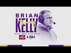 Brian Kelly Press Conference - Sept. 2, 2025 (Louisiana Tech)