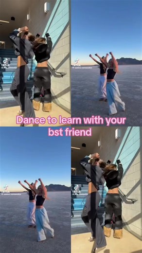 Dance to learn with bst friend