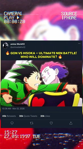 🔥 Gon vs Hisoka – Ultimate Nen Battle Who Will Dominate? 🔥| Gon vs Hisoka -Legendary Fight Breakdown