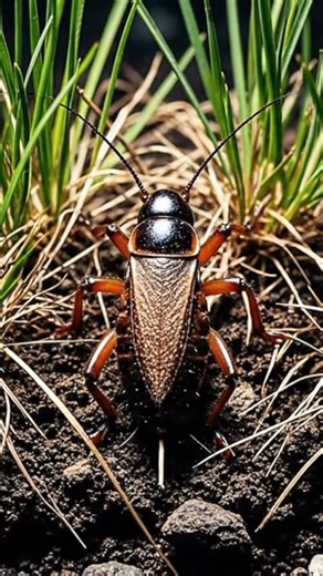 Inside The Cricket World 🦗🌍 #macro #nature #shorts