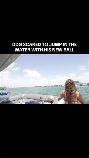 DDG Faces Fear: Jumping into Water with New Ball