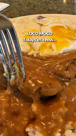 Loco moco… 3 days in a row 👀