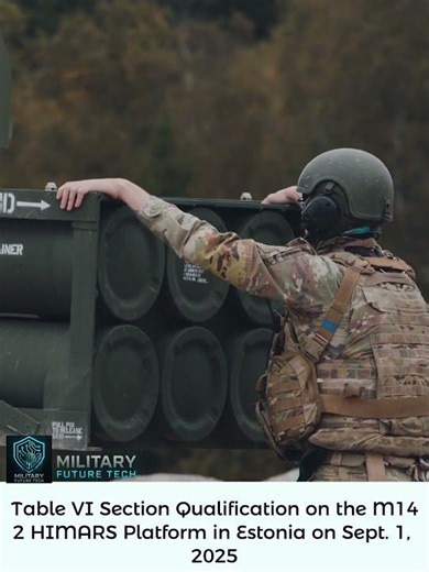 M142 HIMARS ready to fire