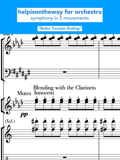 Roller Coaster Ending from Symphony by Barney B. Johnson