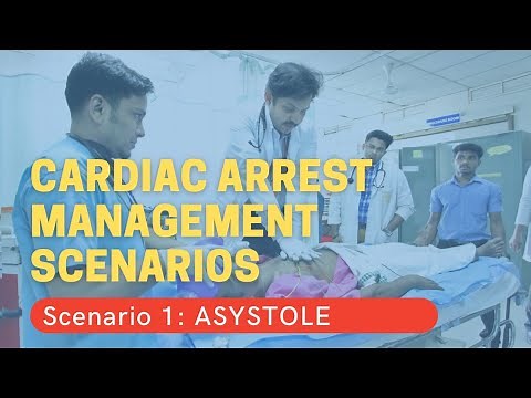 Cardiac Arrest Scenario 1 || Asystole