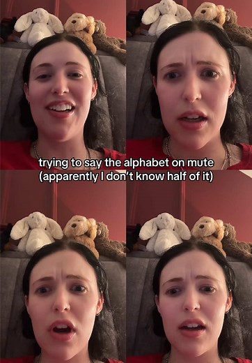Trying to Say Alphabet on Mute: Hilarious Fails