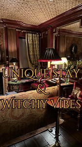 💂♥️AD||The Guardroom Suite at The Witchery gives all the spooky, witchy vibes, it is nothing short of magical. The suite is a masterpiece of opulent design, brimming with stunning antiques, a luxurious roll-top bath, a grand four-poster bed, and a captivating atmosphere that feels like stepping back in time. Its location, nestled right next to Edinburgh Castle, adds to the sense of enchantment. The name The Witchery carries a poignant history, commemorating the innocent lives lost during Scotla