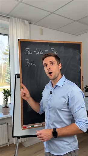 Collecting like terms exam tip