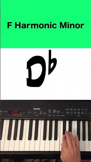 F Harmonic Minor Scale On Piano: Easy Tutorial For Beginners | Music Simply Understood