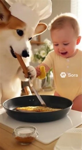 Crispy Grilled Fish — Chef Corgi’s Lemon Morning 🐟🍋 | #shorts