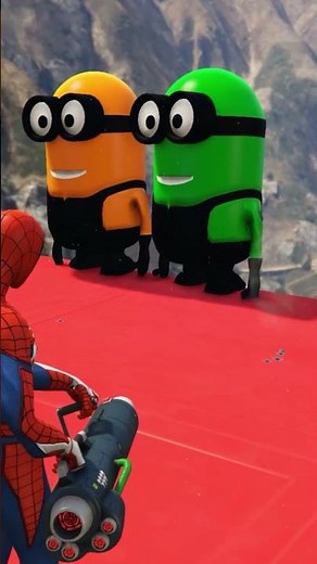 Epic Spider-Man Ragdoll Fails in GTA 5! 😆 #FunnyMoments #SpiderMan #GTA5