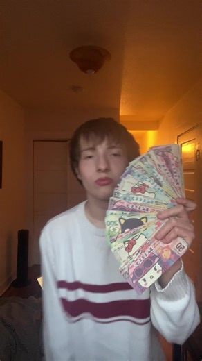 hello kitty money out now 😭 #hellokitty #money #relatable #relationship #valentinesday