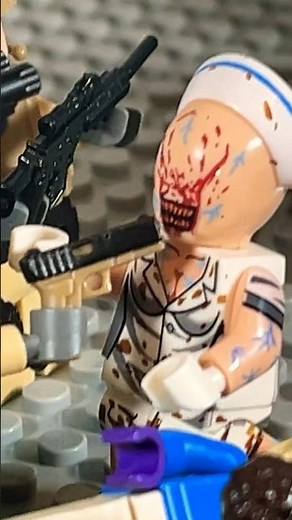 I built LEGO ZOMBIE APOCALYPSE… #lego #zombiesurvival