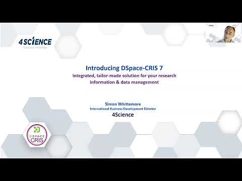 Introducing DSpace CRIS 7 - June 2021