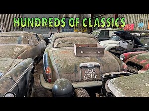 UNBELIEVABLE ABANDONED CAR COLLECTION - THE ULTIMATE BARN FIND