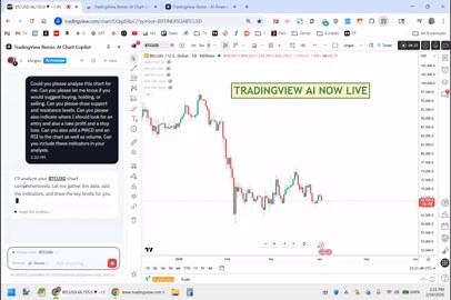 NEW Official TradingView AI Tool Is Now Available (FREE) for BITFINEX:BTCUSD by zAngus