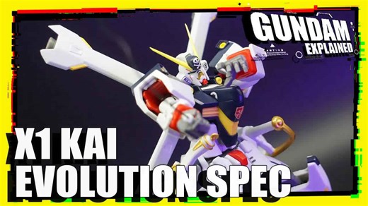 Robot Spirits Crossbone X1 Kai review [Evolution Spec]