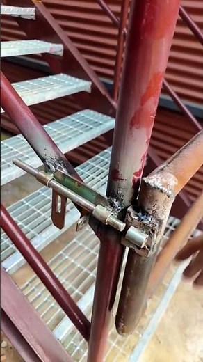 Door lock pin welding process- Good tools and machinery make work easy