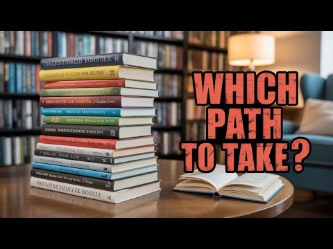 Traditional vs Self vs Hybrid Publishing Explained!