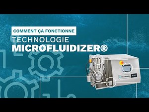 La Technologie Microfluidizer® (Français) - homogénéisateurs à hautes pressions