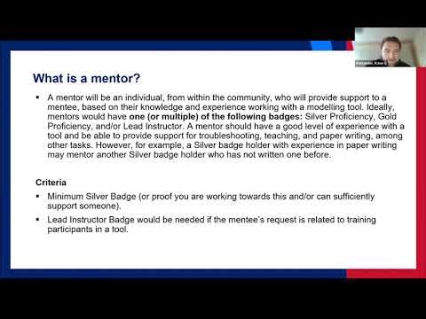 Launching The Energy Modelling (Community) Mentorship Programme 19 1 26