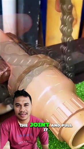 www! this is a simple trick to open a sticky pipe #shorts