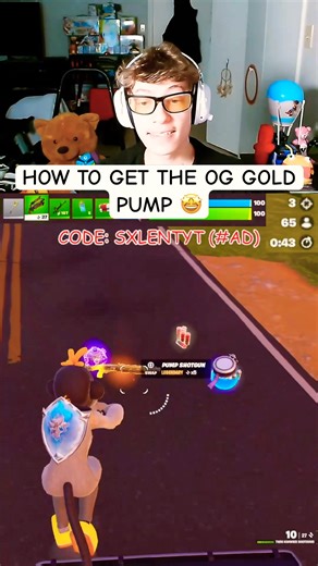 How to get the og gold pump 🤩 #gaming #fortnite #fortniteclips