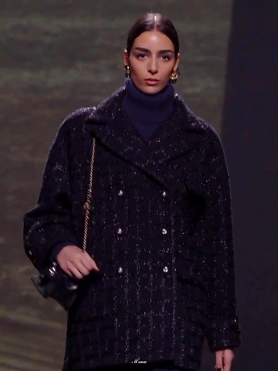 ‏#chanel FW24 #model #fashion #ranway #fashionshow #catwalk