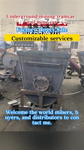 High-quality underground rail mine carts， customizable options available， competitive pricing. #Underground Railway Carriage #Mine tramcar #underground mine #Chile mining #Copper mine
