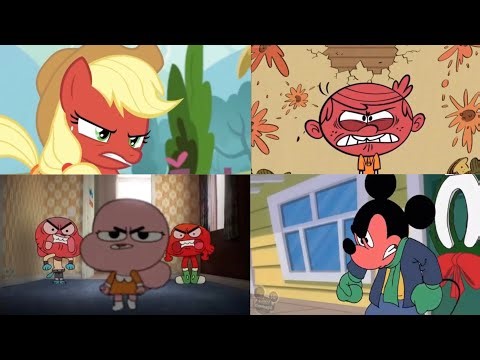 Cartoons Anger And Red Faces Compilation