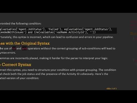 How to Use AND and OR Operators in Custom Conditions for Azure DevOps Release Pipelines