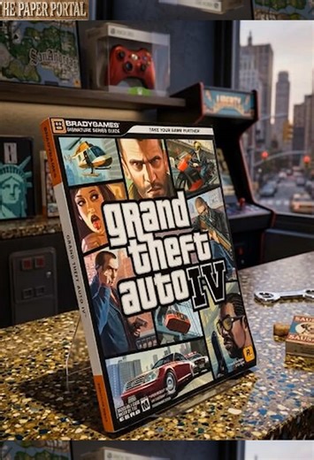 The BradyGames Signature Series Guide for Grand Theft Auto IV is a comprehensive 280 page companion designed to help players navigate the dense, redesigned Liberty City of 2008. These guides were the