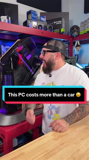 Why Do INSANE PCs Like This Exist?! #fyp #foryou #techtok #pcgamer #pcgaming