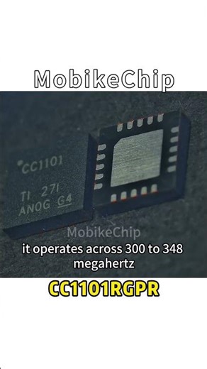 CC1101RGPR ,#Texas Instruments ,#mobikechip, RFtransceiverIC