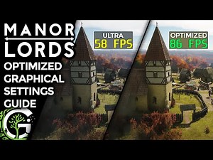 Manor Lords: Graphics Settings Optimization Guide | All Settings Comparison | Force DLAA with DLDSR