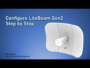 How to configure a LiteBeam Gen2 Radio