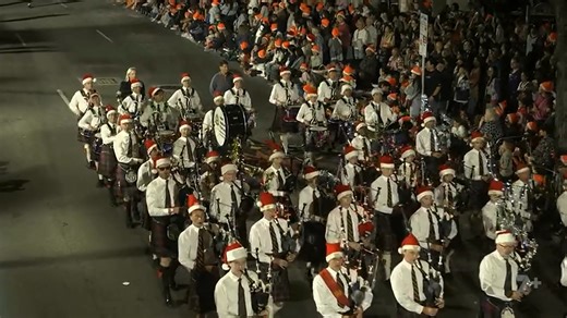 Merry Christmas from Perth Highland Pipe Band! Here's a little clip of us performing at the Perth Christmas Pageant, where we teamed up with Scotch College. | Perth Highland Pipe Band