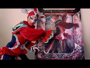 This painting taught me how to do drag