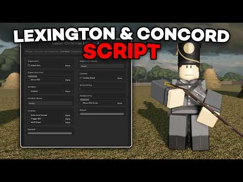 [FREE] Lexington & Concord Script | Hitbox Extender, Enemy Player ESP, Aimbot | PC & MOBILE
