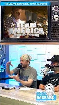 The Crazy Backgrounds in Team America 🤯 #TeamAmerica #TreyParker #MattStone #MattDamon