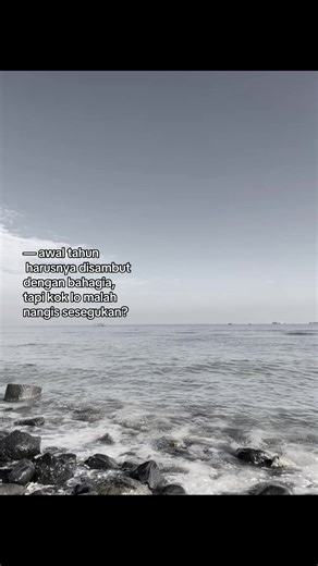 Galau Akhir Tahun: Kenapa Malah Nangis?