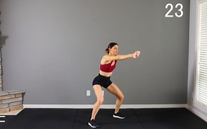 【高强度】34分钟HIIT燃500大卡，快速瘦身，徒手可做，动作不重复